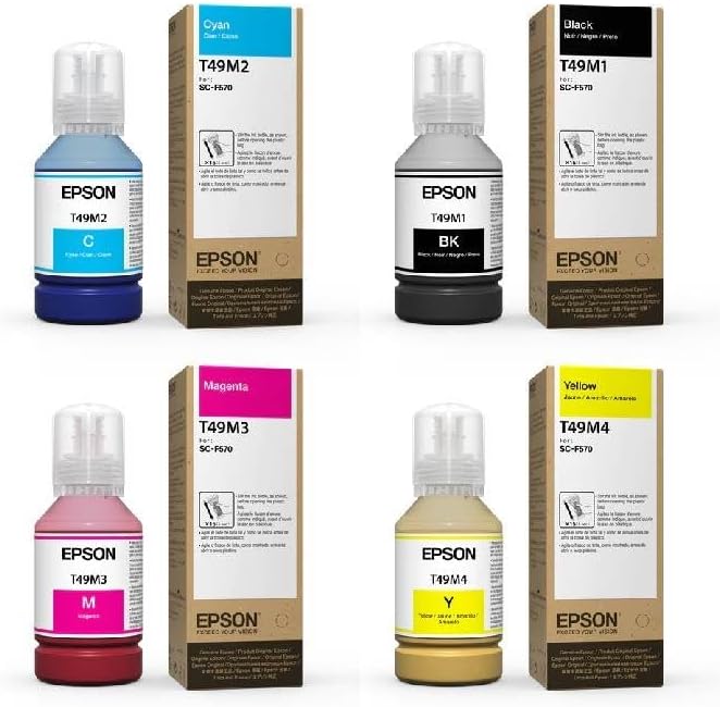 Epson T49M Dye-Sublimation Ink 4 Pack