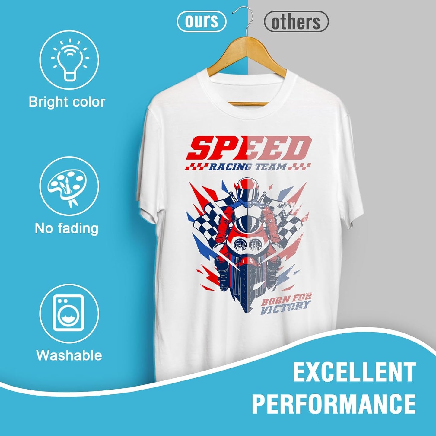 Sublimation Paper 8.5x11 Inch 125gsm 400 Sheets