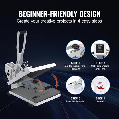 VEVOR Heat Press Machine 15X15