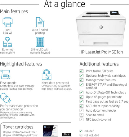 HP LaserJet Pro M501dn (J8H61A)