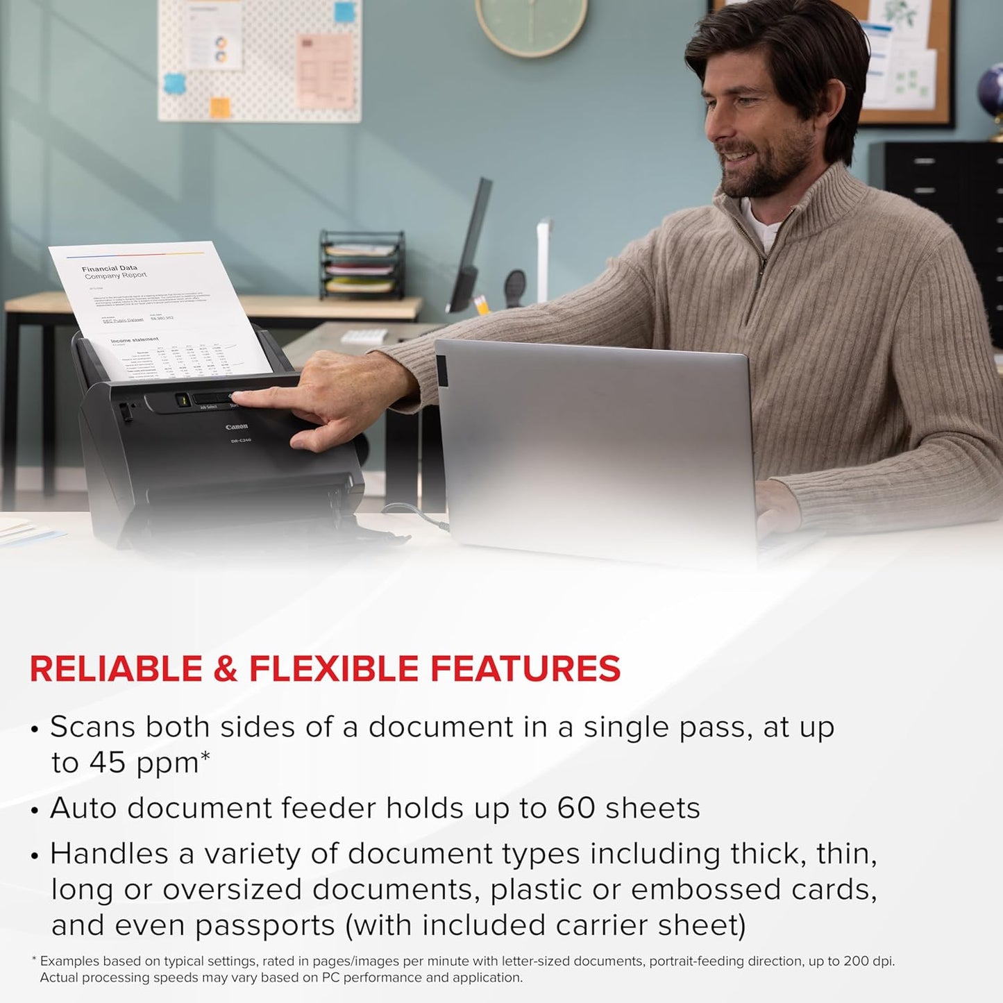 Canon DR-C240 Office Document Scanner