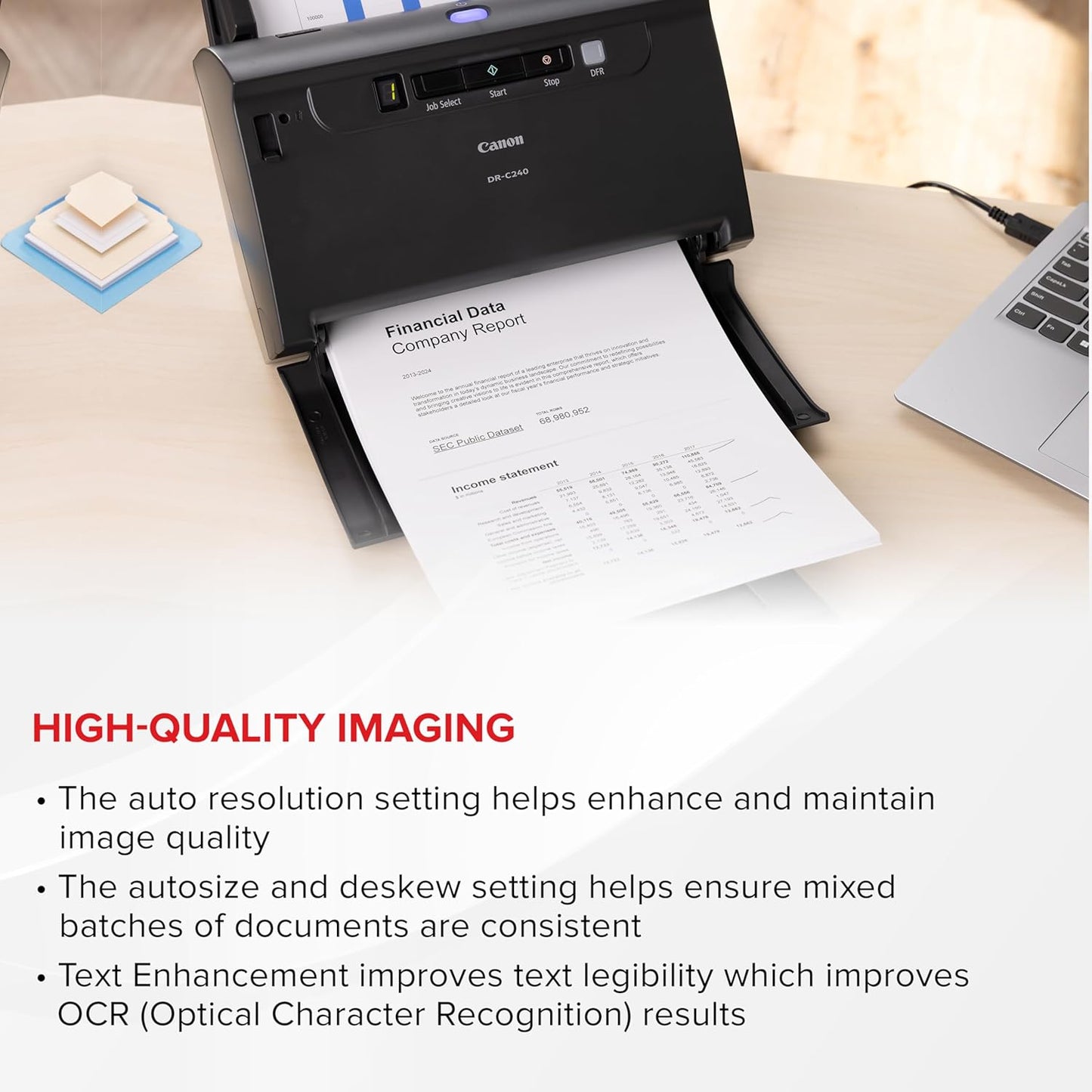 Canon DR-C240 Office Document Scanner