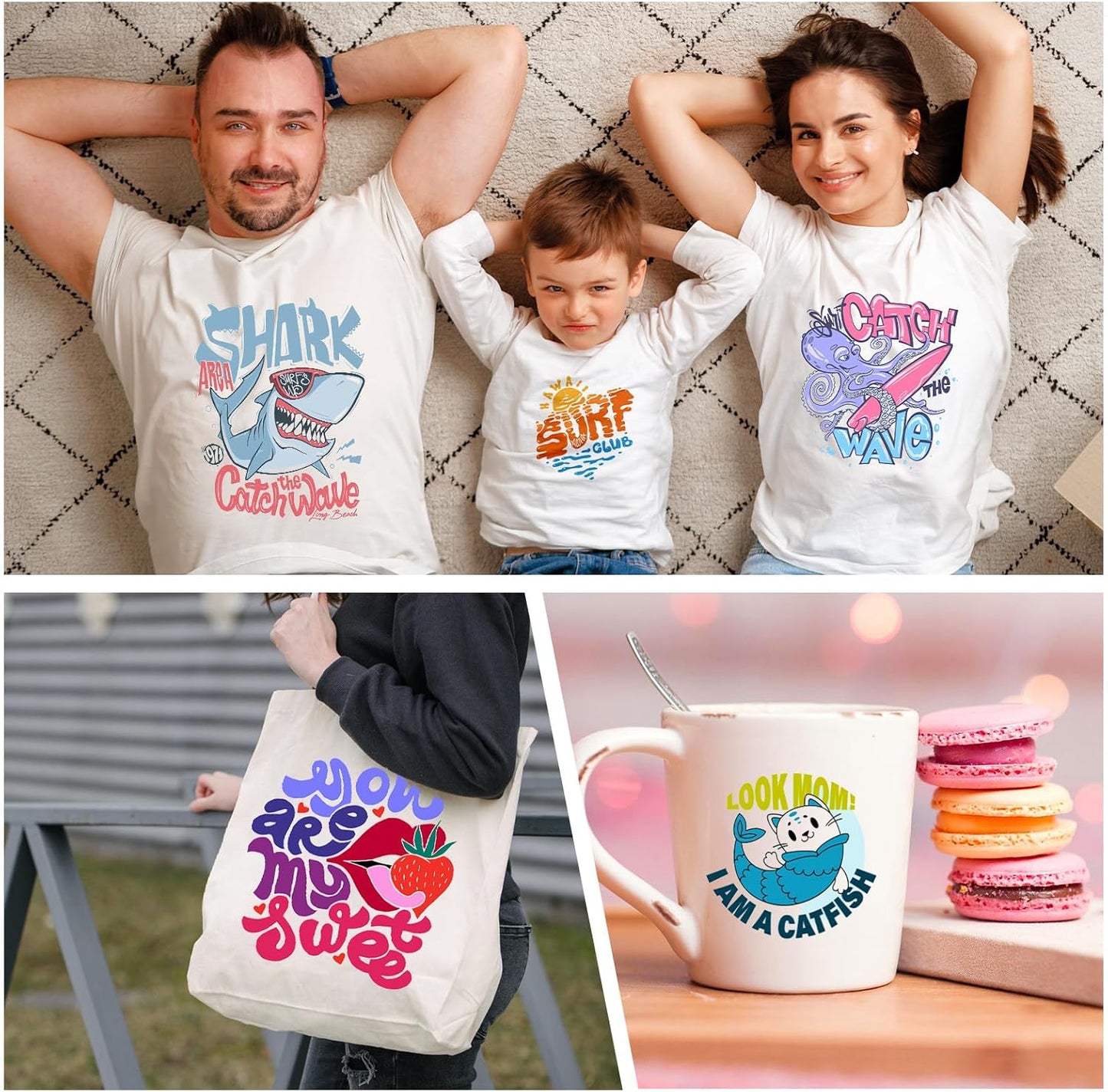 Sublimation Paper 8.5x11 Inch 125gsm 400 Sheets